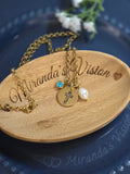 Faith you can wear - Personalized Faith Necklace with Real Pearl