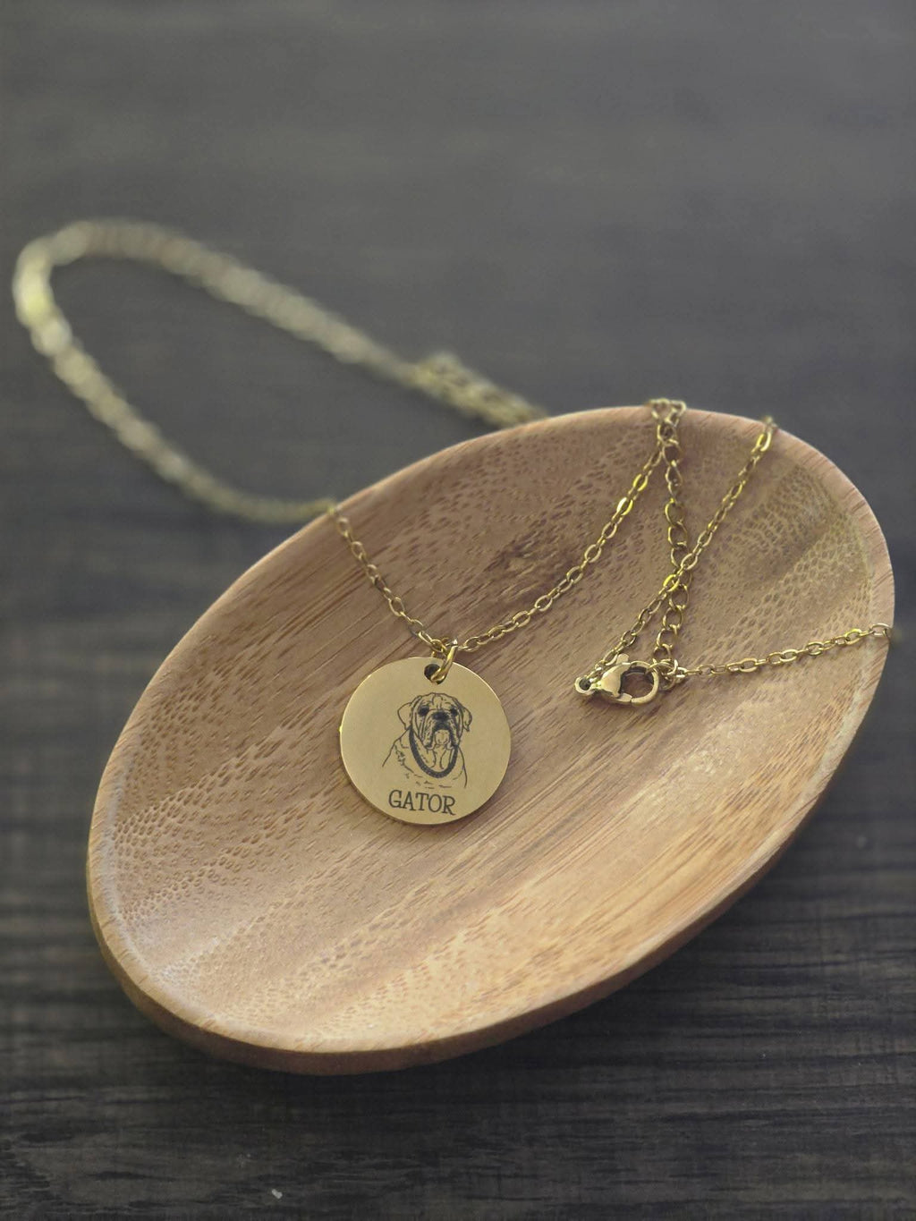 🐾 Custom Pet Line Art Necklace – Keep Them Close 🐾