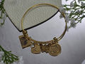Charm Bangle Bracelet